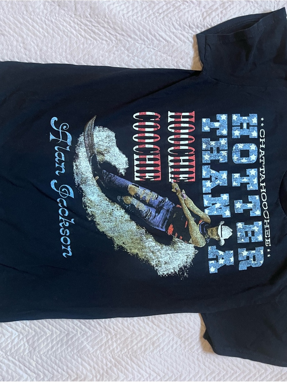 Alan JacksonBlack Graphic 'Hotter Than a Hoochie Coochie'